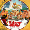 Asterix - Az istenek otthona (atlantis) DVD borító CD1 label Letöltése