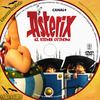 Asterix - Az istenek otthona (atlantis) DVD borító CD3 label Letöltése