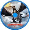 Így neveld a sárkányodat 2 3D (Leslius) DVD borító CD1 label Letöltése