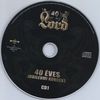 Lord - 40 éves jubileumi koncert DVD borító CD1 label Letöltése