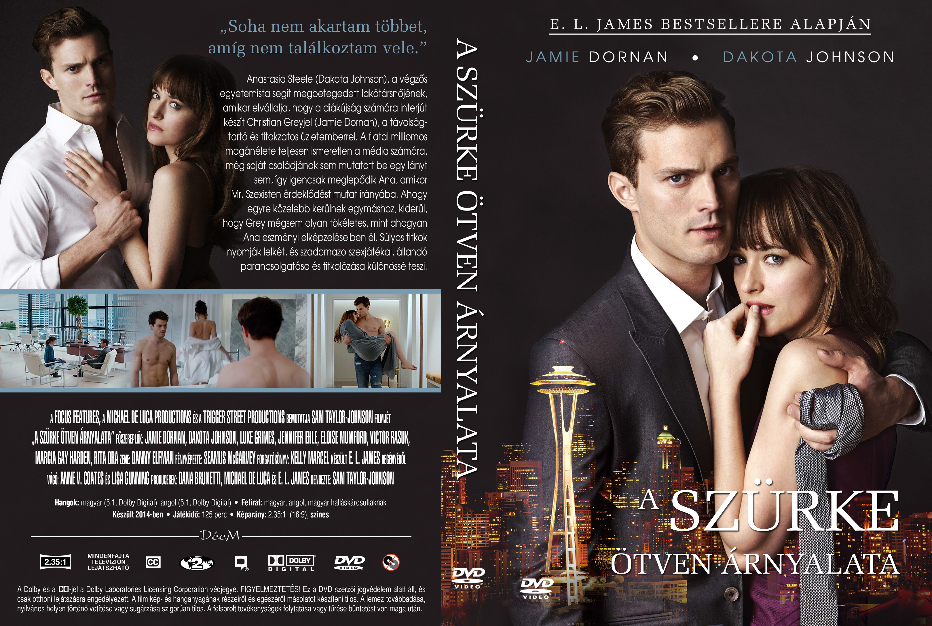 Coversclub Magyar Blu Ray Dvd Boritok Es Cd Boritok Klubja A Szurke Otven Arnyalata Deem