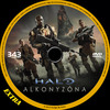 Halo: Alkonyzóna (Extra) DVD borító CD1 label Letöltése