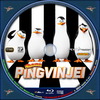 A Madagaszkár pingvinjei (debrigo) DVD borító CD1 label Letöltése