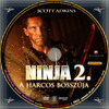 Ninja 2. - A harcos bosszúja (debrigo) DVD borító CD2 label Letöltése