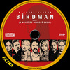 Birdman avagy (A mellõzés meglepõ ereje) (Extra) DVD borító CD1 label Letöltése