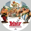 Asterix - Az istenek otthona (ryz) DVD borító CD1 label Letöltése