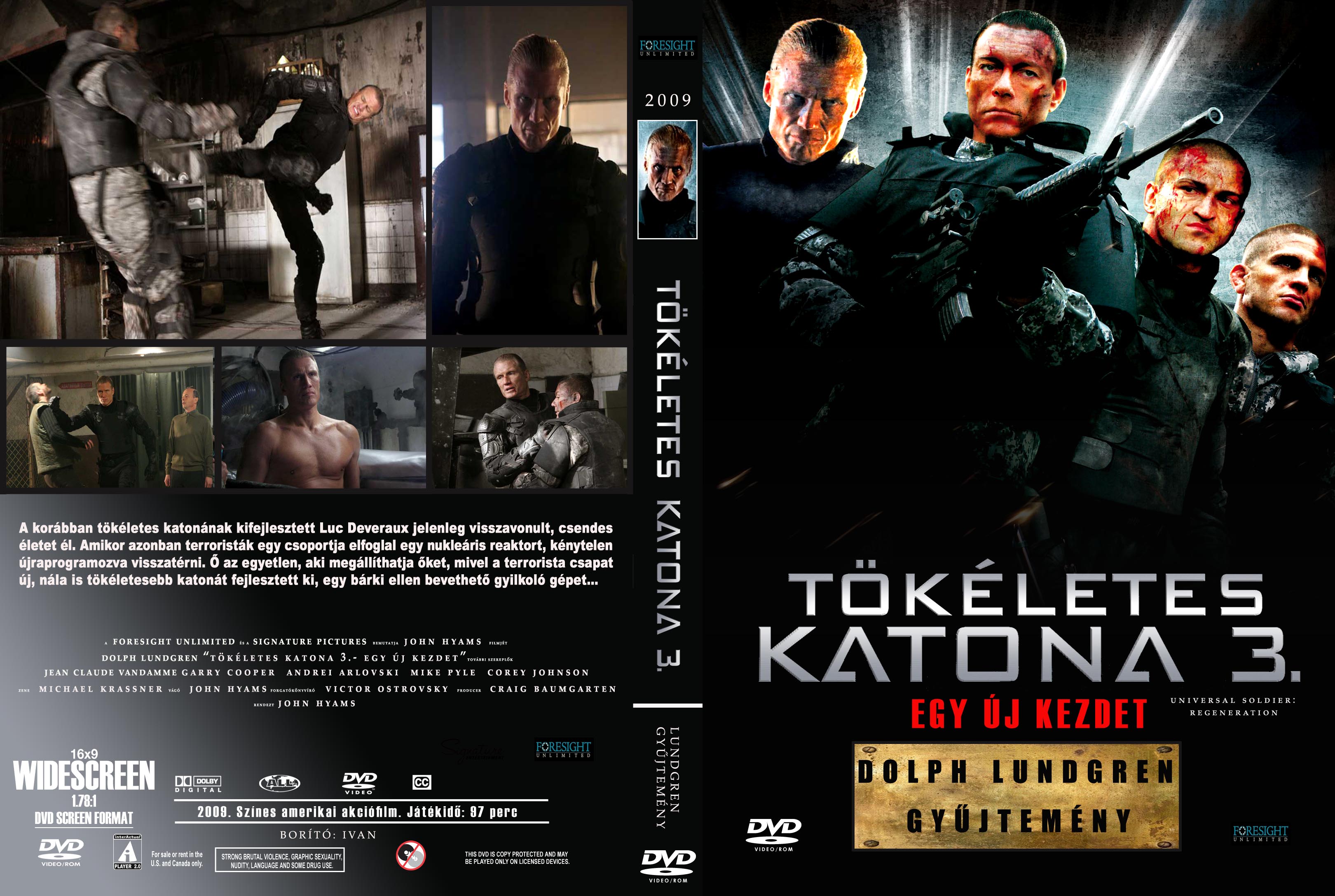 Coversclub Magyar Blu Ray Dvd Boritok Es Cd Boritok Klubja Dolph Lundgren Gyujtemeny Tokeletes Katona 3 Egy Uj Kezdet Ivan