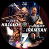 Halálos iramban 7 (Old Dzsordzsi) DVD borító CD1 label Letöltése