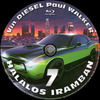 Halálos iramban 7 (Old Dzsordzsi) DVD borító CD4 label Letöltése