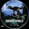 Jurassic World (taxi18) DVD borító CD3 label Letöltése