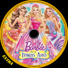 Barbie és a titkos ajtó (Extra) DVD borító CD1 label Letöltése