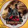 Jurassic World (atlantis) DVD borító CD1 label Letöltése
