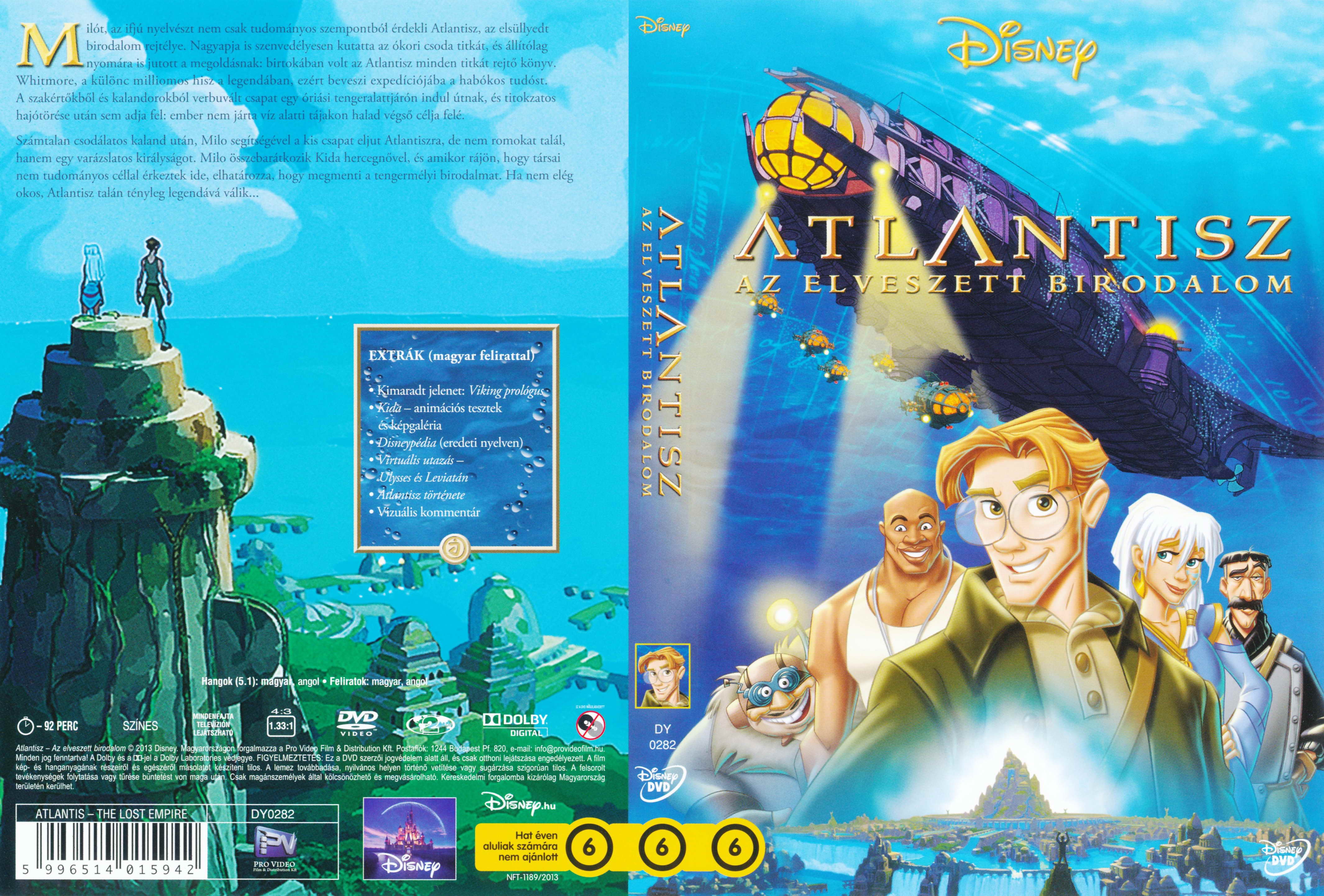 Coversclub Magyar Blu Ray Dvd Boritok Es Cd Boritok Klubja Atlantisz Az Elveszett Birodalom