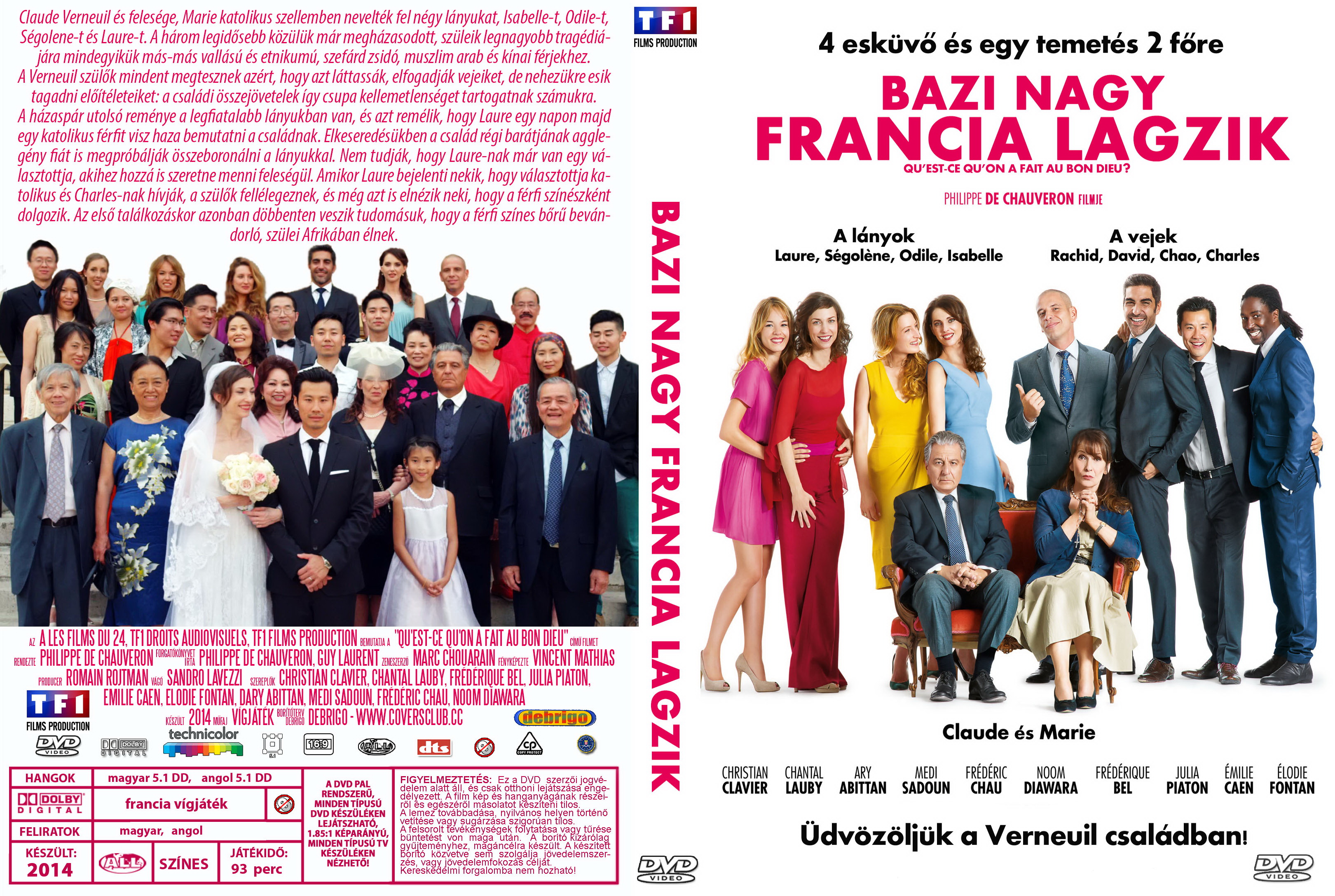Coversclub Magyar Blu Ray Dvd Boritok Es Cd Boritok Klubja Bazi Nagy Francia Lagzik Debrigo