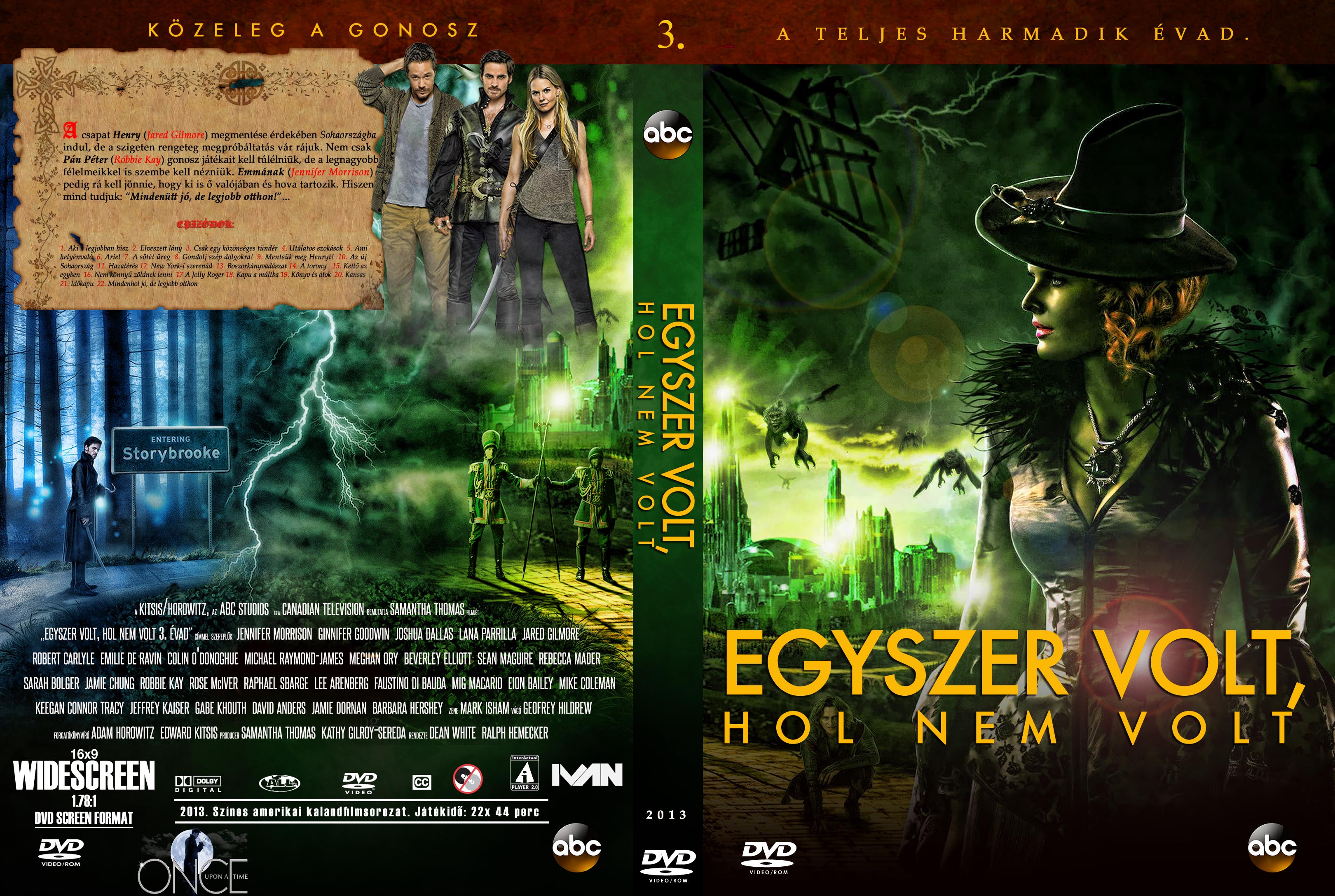 Coversclub Magyar Blu Ray Dvd Boritok Es Cd Boritok Klubja Egyszer Volt Hol Nem Volt 3 Evad Ivan