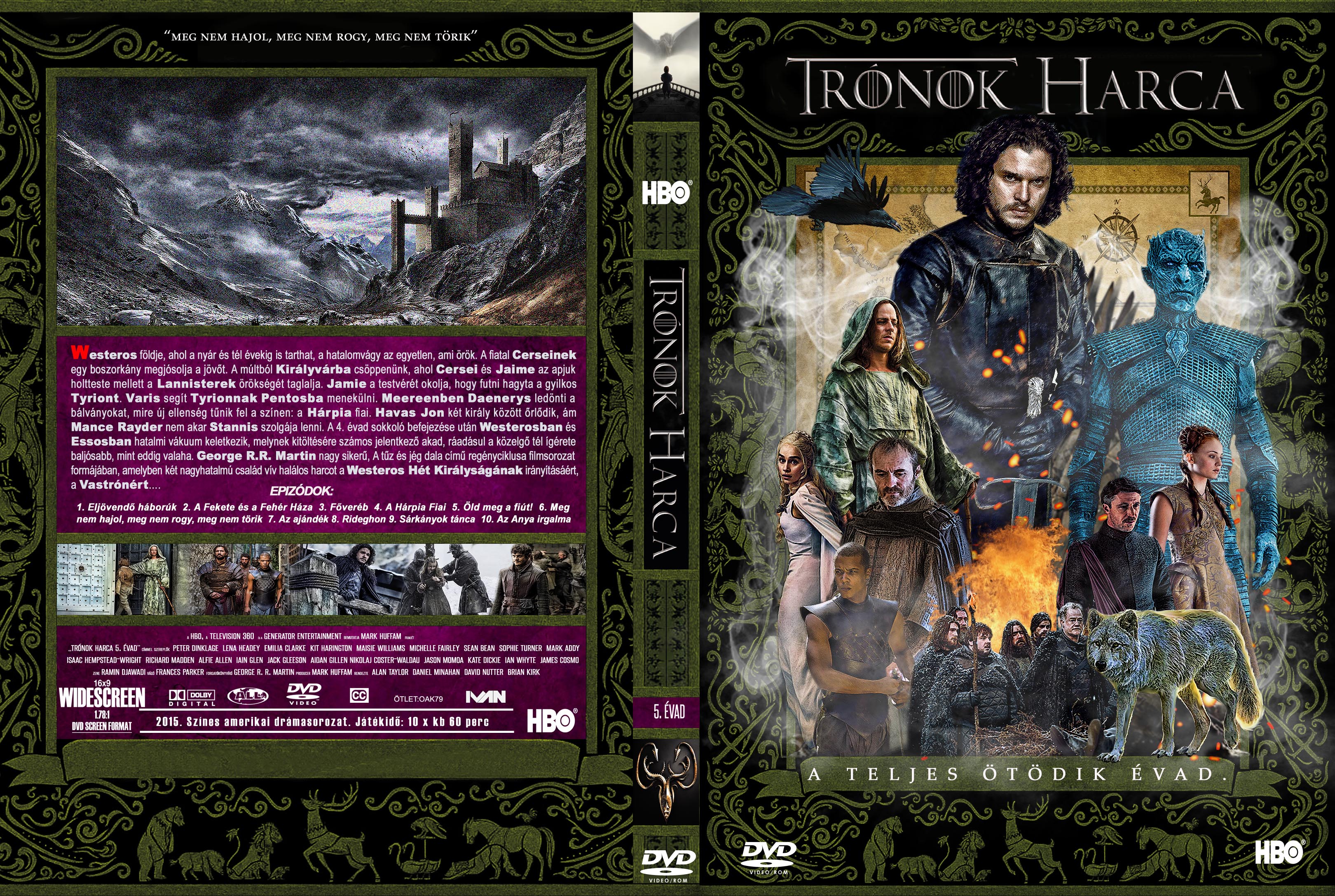 Dvdabc Hu Dvd Webshop Blu Ray Webshop Dvd Tronok Harca 1 7 Evad 35 Dvd