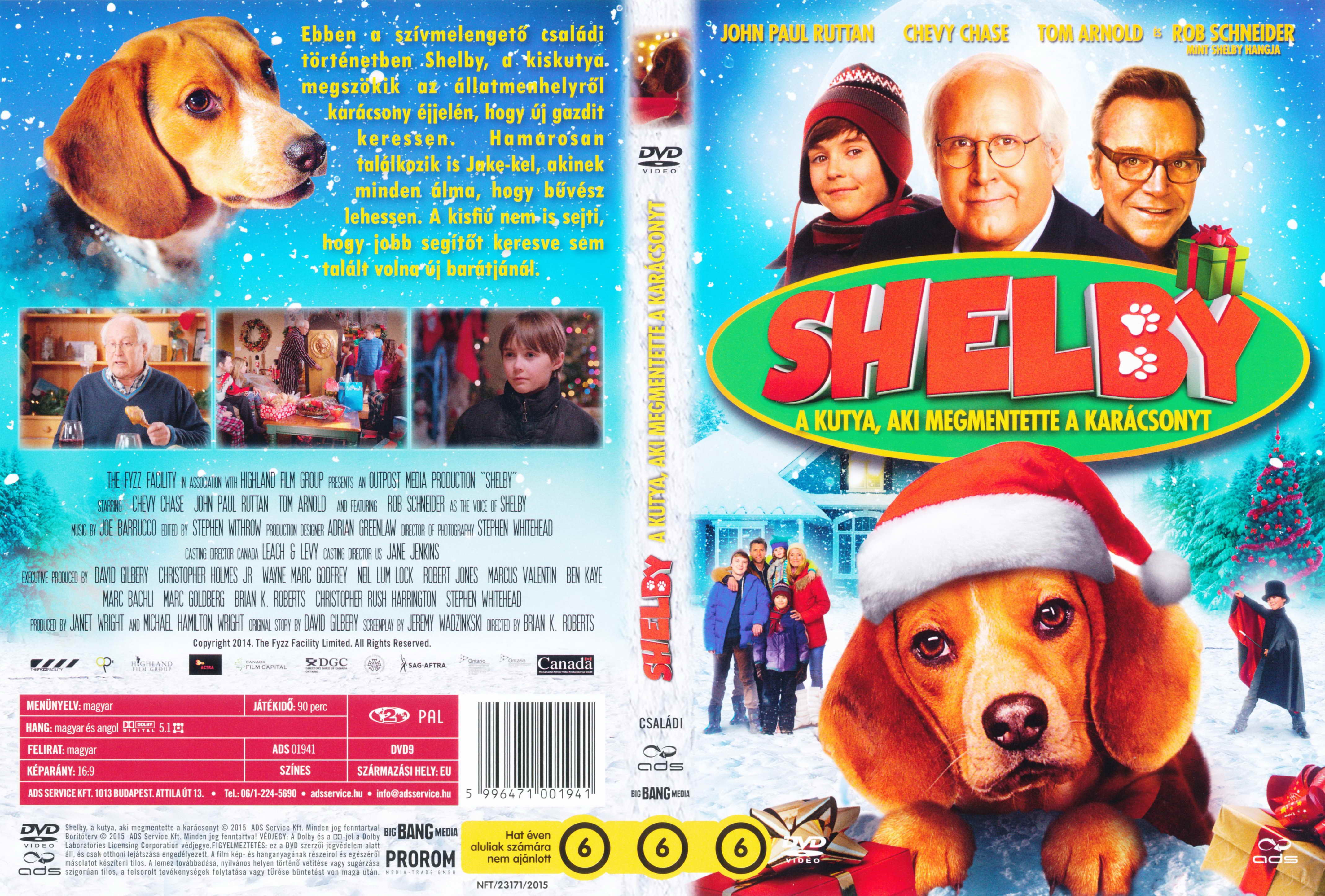 Coversclub Magyar Blu Ray Dvd Boritok Es Cd Boritok Klubja Shelby A Kutya Aki Megmentette A Karacsonyt