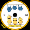 Minyonok (Extra) DVD borító CD1 label Letöltése