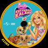 Barbie és húgai: A kutyusos kaland (Extra) DVD borító CD1 label Letöltése