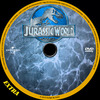 Jurassic World (Extra) DVD borító CD1 label Letöltése