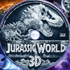 Jurassic World 3D (Lacus71) DVD borító CD1 label Letöltése