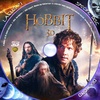 A Hobbit 3. - Az öt sereg csatája 3D (Lacus71) DVD borító CD1 label Letöltése