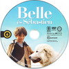 Belle és Sébastien (2013) DVD borító CD1 label Letöltése