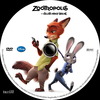 Zootropolis - Állati nagy balhé (taxi18) DVD borító CD1 label Letöltése