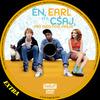 Én, Earl és a csaj, aki meg fog halni (Extra) DVD borító CD1 label Letöltése