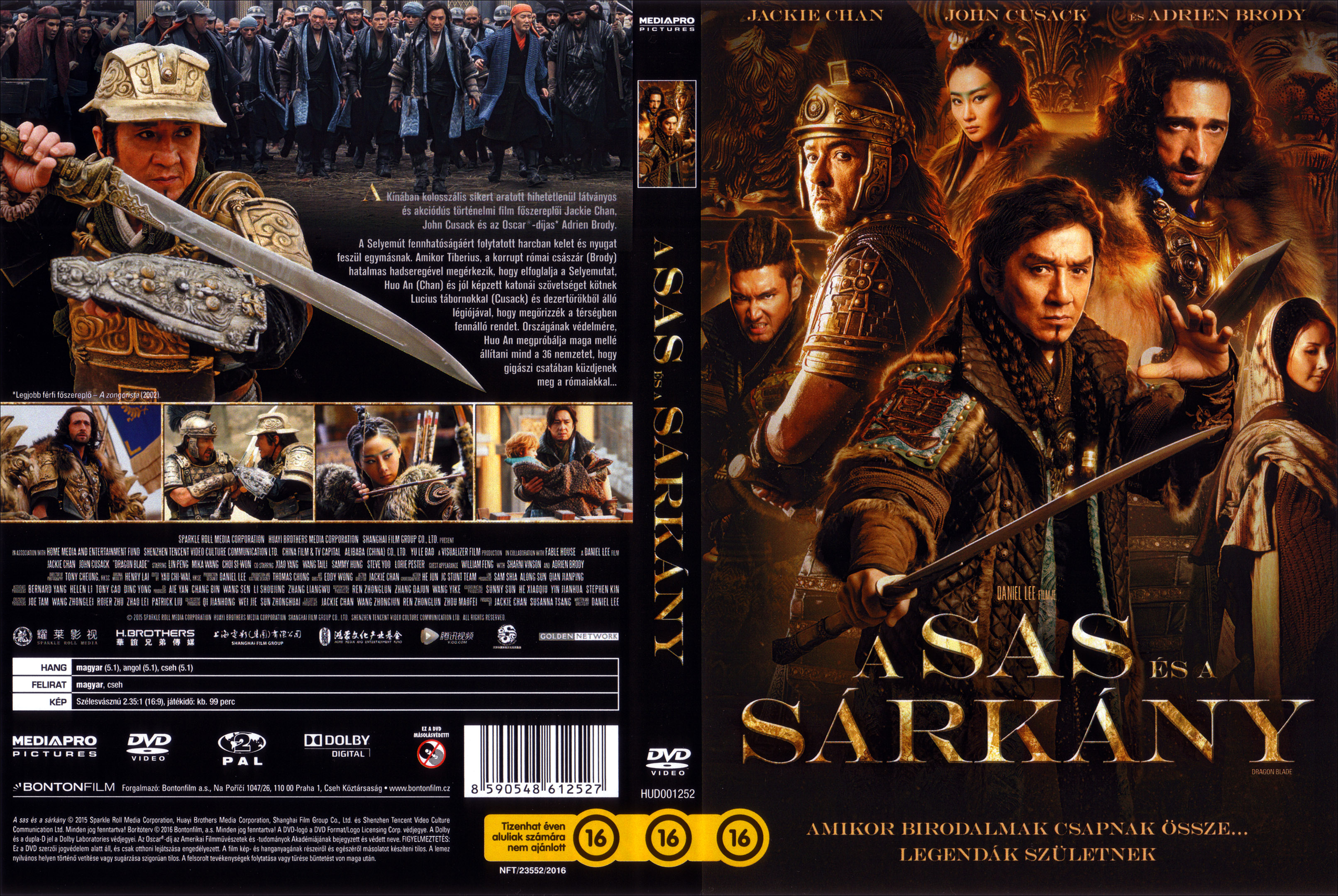 Coversclub Magyar Blu Ray Dvd Boritok Es Cd Boritok Klubja A Sas Es A Sarkany