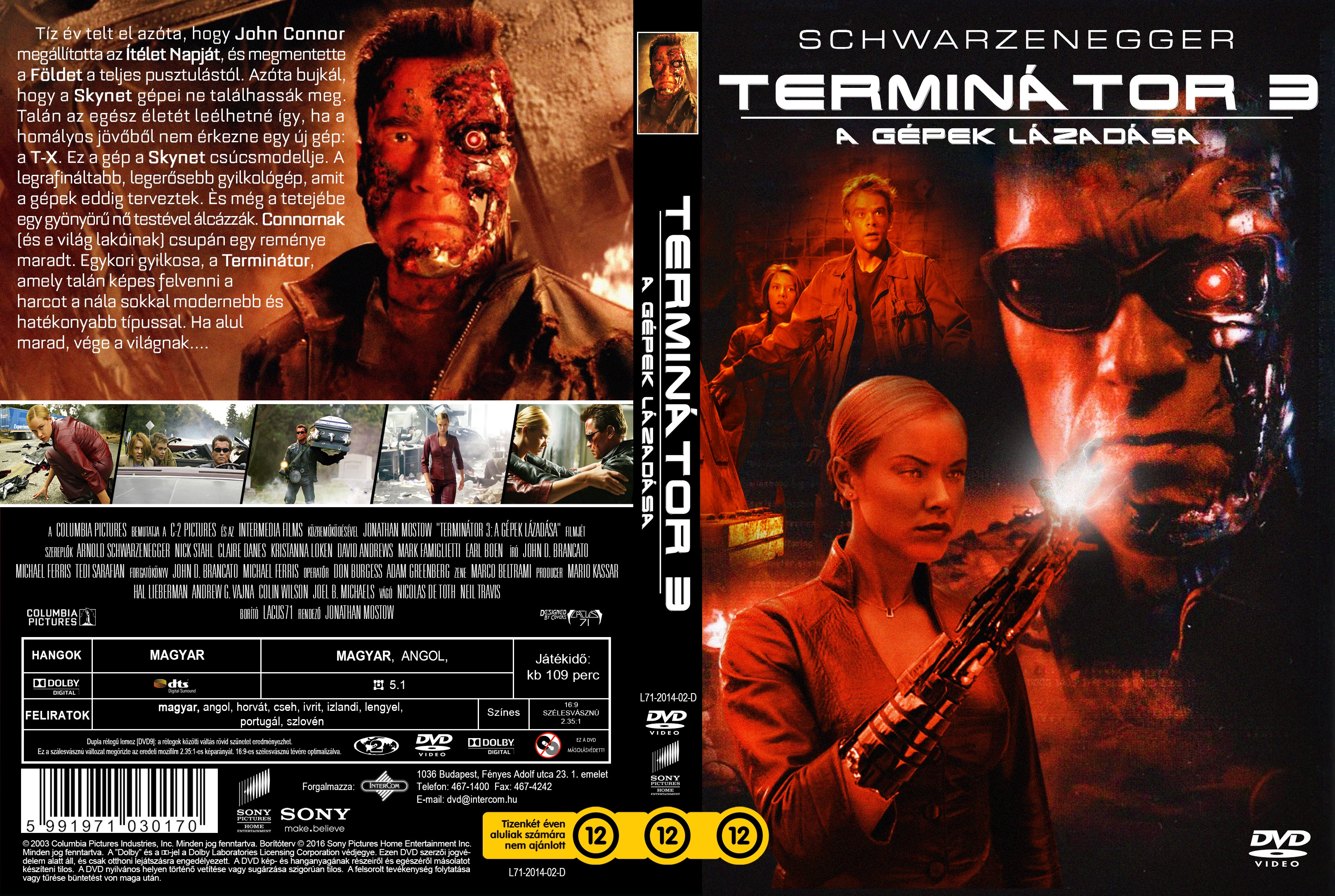 Coversclub Magyar Blu Ray Dvd Boritok Es Cd Boritok Klubja Terminator 3 A Gepek Lazadasa Lacus71