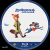 Zootropolis - Állati nagy balhé (taxi18) DVD borító CD1 label Letöltése