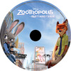 Zootropolis  - Állati nagy balhé (Tiprodó22) DVD borító CD1 label Letöltése