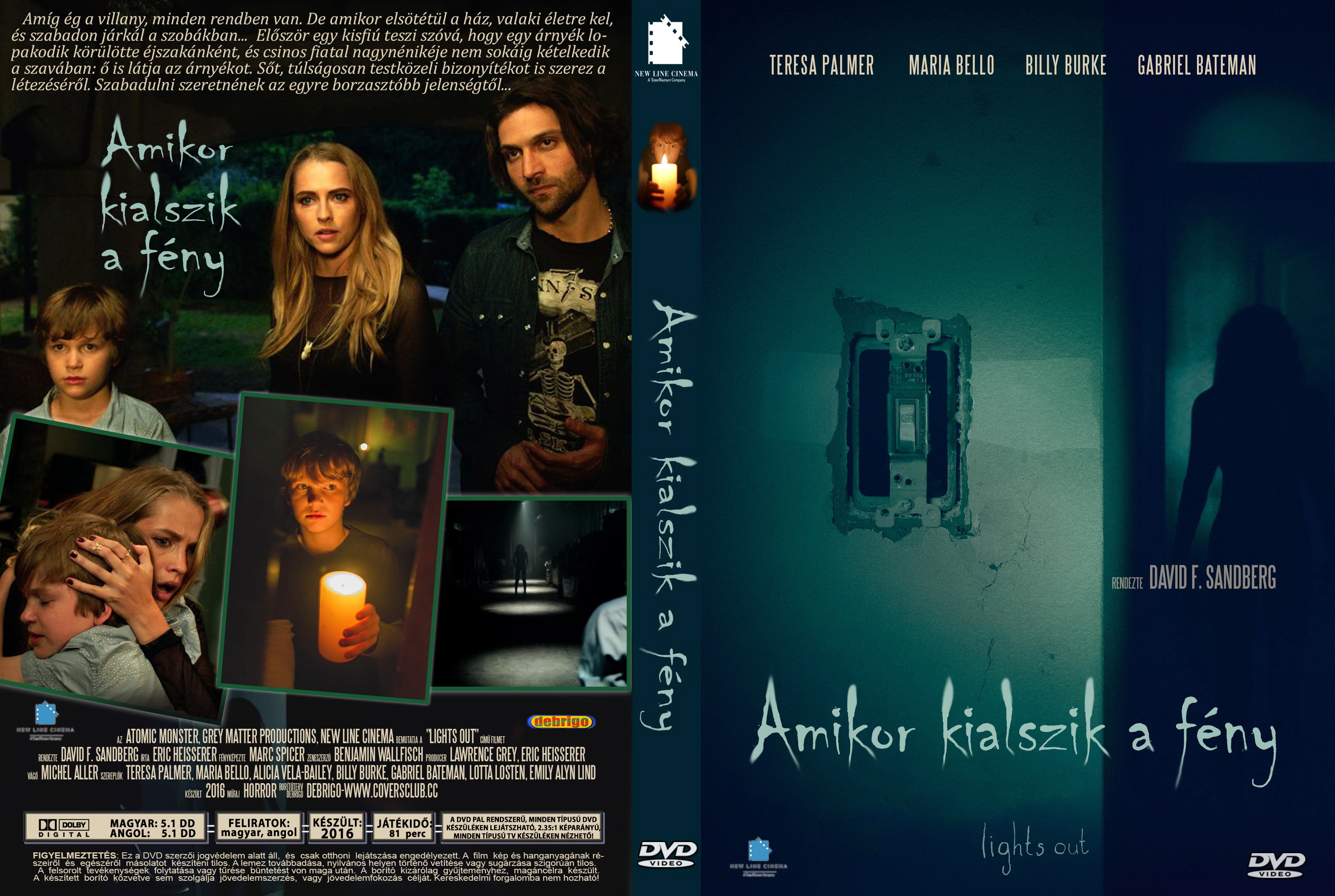 Coversclub Magyar Blu Ray Dvd Boritok Es Cd Boritok Klubja Amikor Kialszik A Feny Debrigo