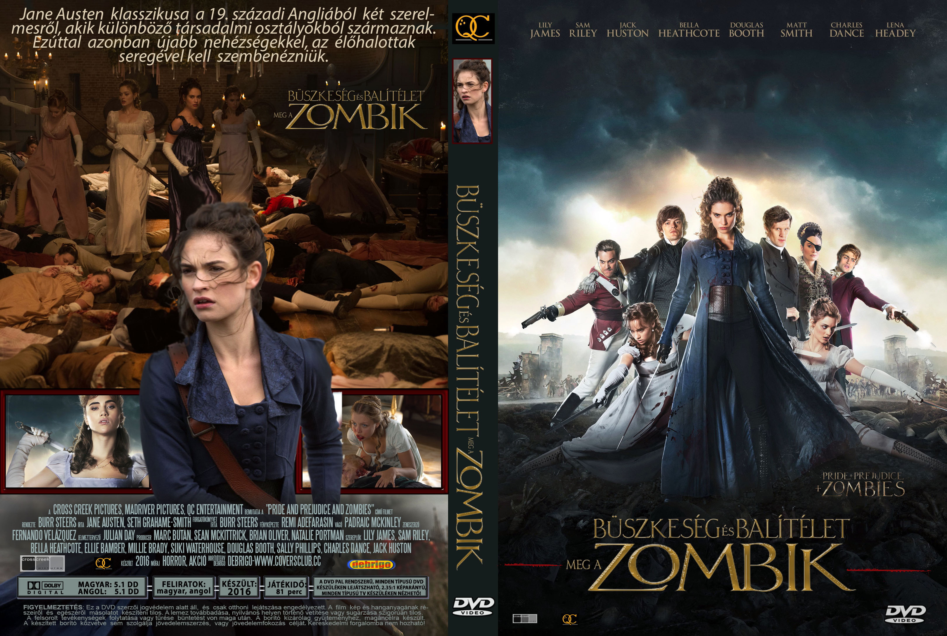 Coversclub Magyar Blu Ray Dvd Boritok Es Cd Boritok Klubja Buszkeseg Es Balitelet Meg A Zombik Debrigo