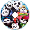 Kung Fu Panda 3. DVD borító CD1 label Letöltése