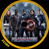 Amerika kapitány: Polgárháború (Extra) DVD borító CD1 label Letöltése
