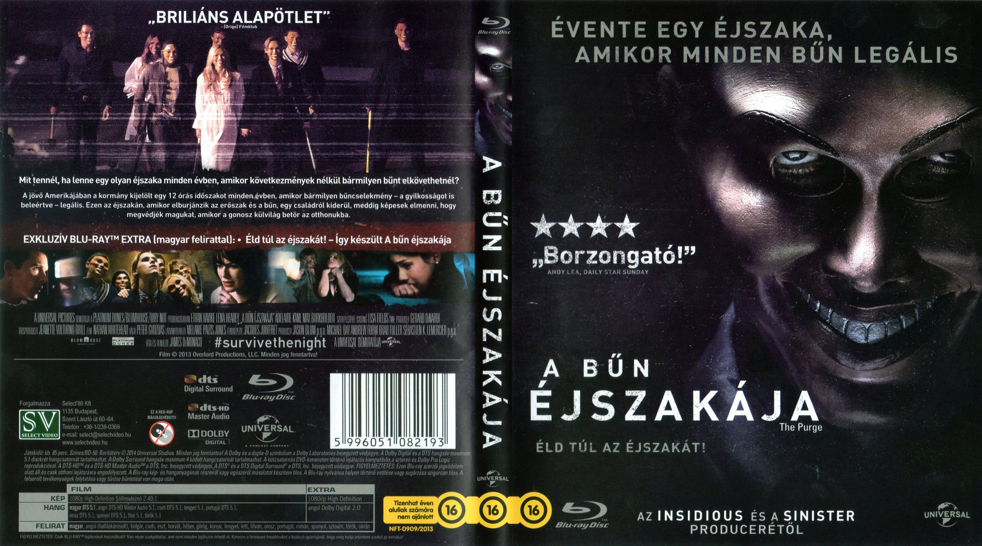 Coversclub Magyar Blu Ray Dvd Boritok Es Cd Boritok Klubja A Bun Ejszakaja