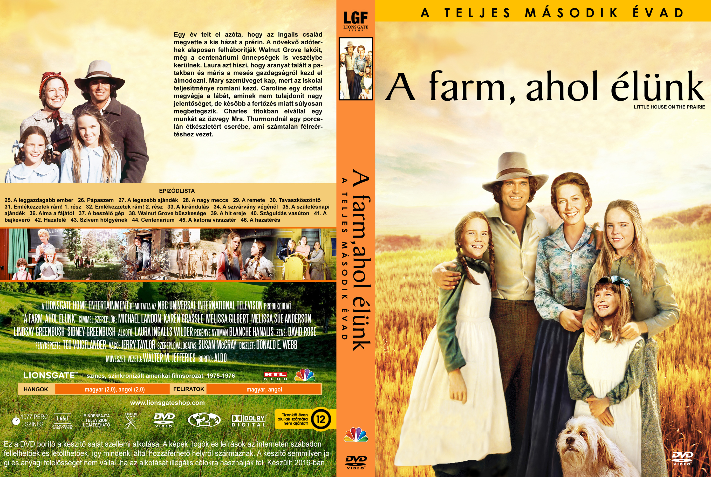 Coversclub Magyar Blu Ray Dvd Boritok Es Cd Boritok Klubja A Farm Ahol Elunk 2 Evad Aldo
