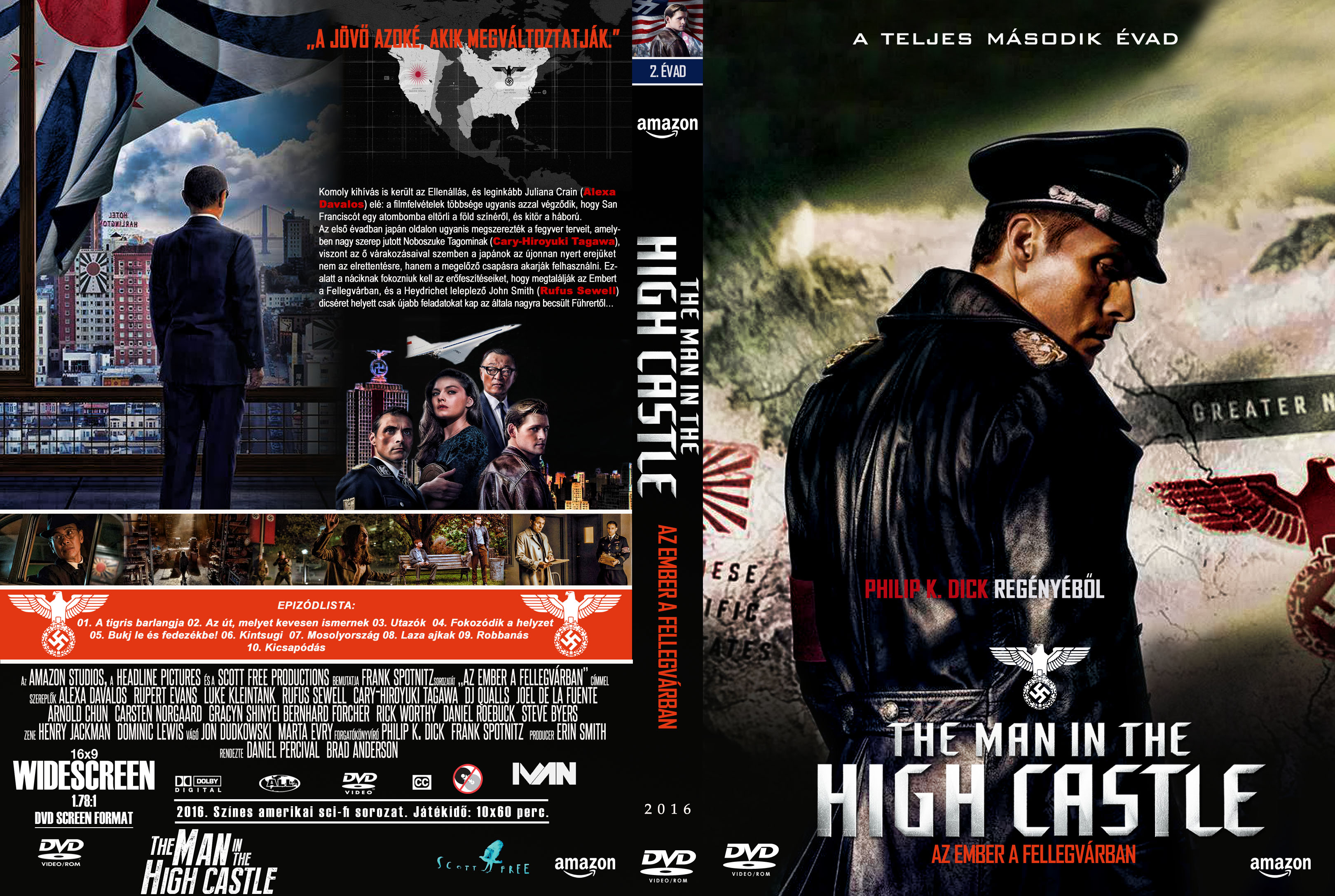 Coversclub Magyar Blu Ray Dvd Boritok Es Cd Boritok Klubja Az Ember A Fellegvarban 2 Evad Ivan
