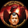 Robert Langdon trilógia - Angyalok és démonok (Old Dzsordzsi) DVD borító CD1 label Letöltése