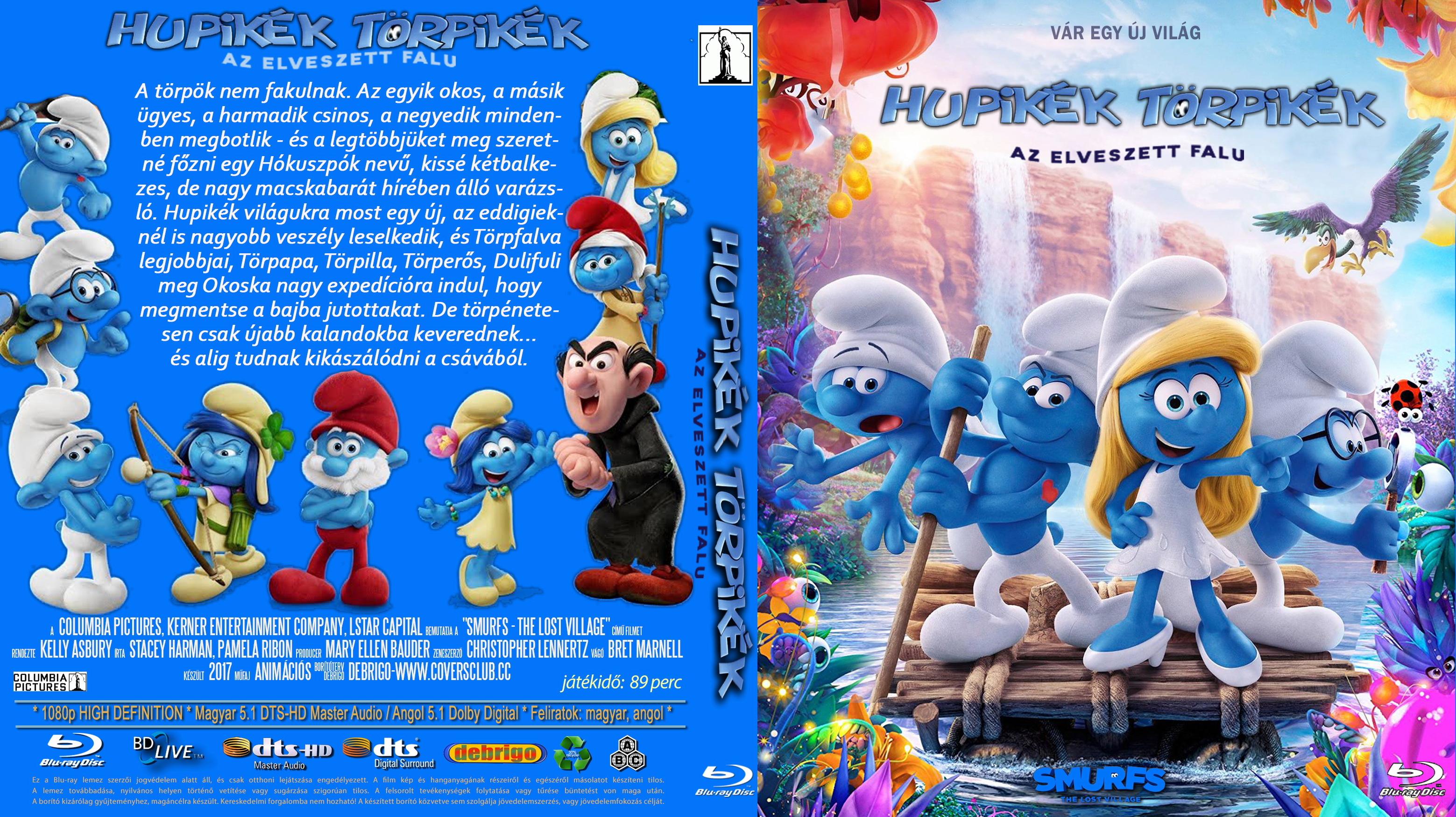 Coversclub Magyar Blu Ray Dvd Boritok Es Cd Boritok Klubja Hupikek Torpikek Az Elveszett Falu