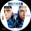 Valerian és az ezer bolygó városa (taxi18) DVD borító CD1 label Letöltése