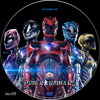 Power Rangers (2017) (taxi18) DVD borító CD3 label Letöltése