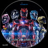Power Rangers (2017) (taxi18) DVD borító CD3 label Letöltése