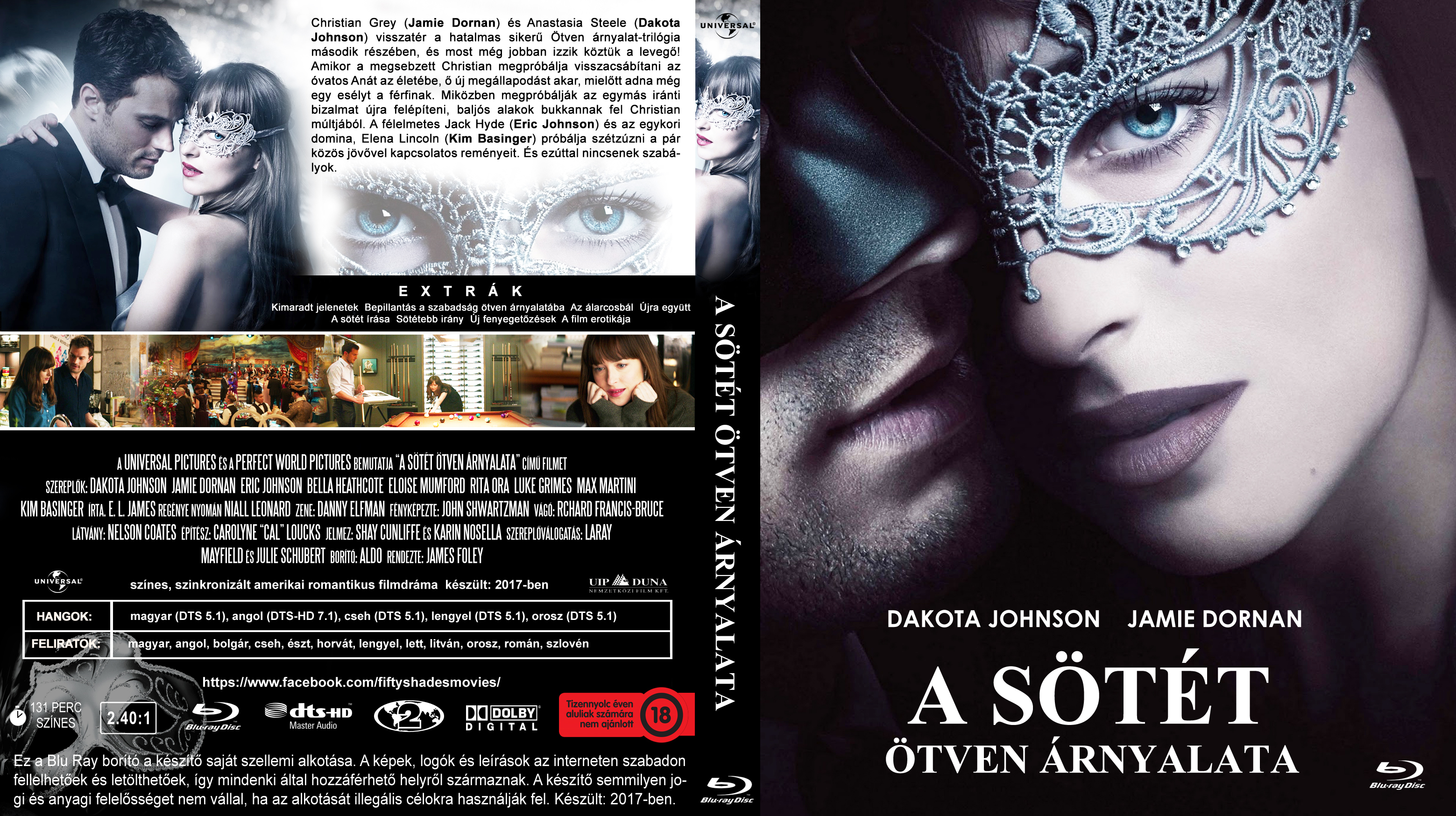 Coversclub Magyar Blu Ray Dvd Boritok Es Cd Boritok Klubja A Sotet Otven Arnyalata Aldo