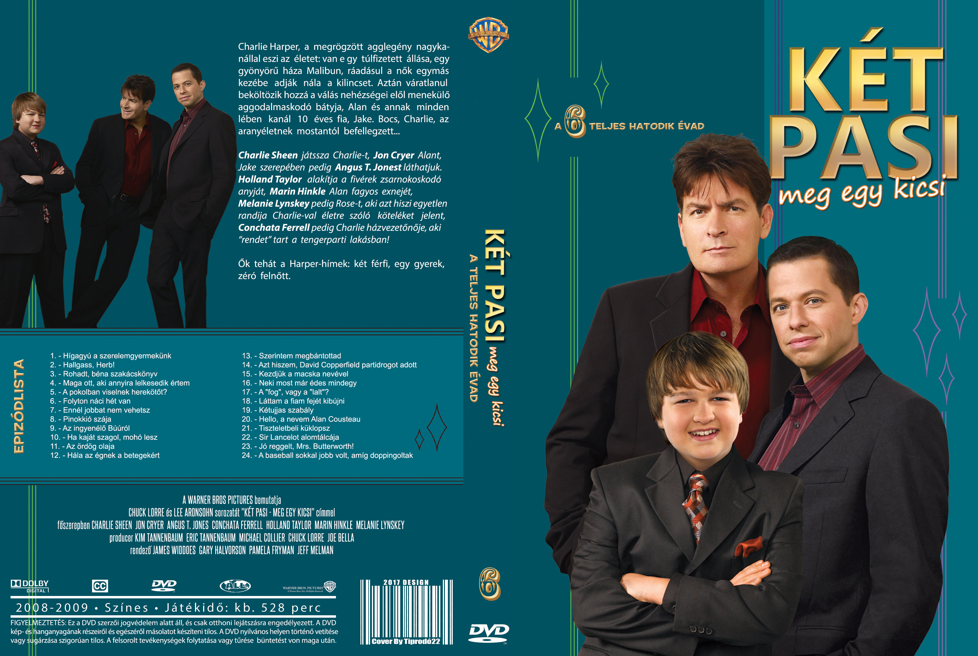 Coversclub Magyar Blu Ray Dvd Boritok Es Cd Boritok Klubja Ket Pasi Meg Egy Kicsi 6 Evad Tiprodo22