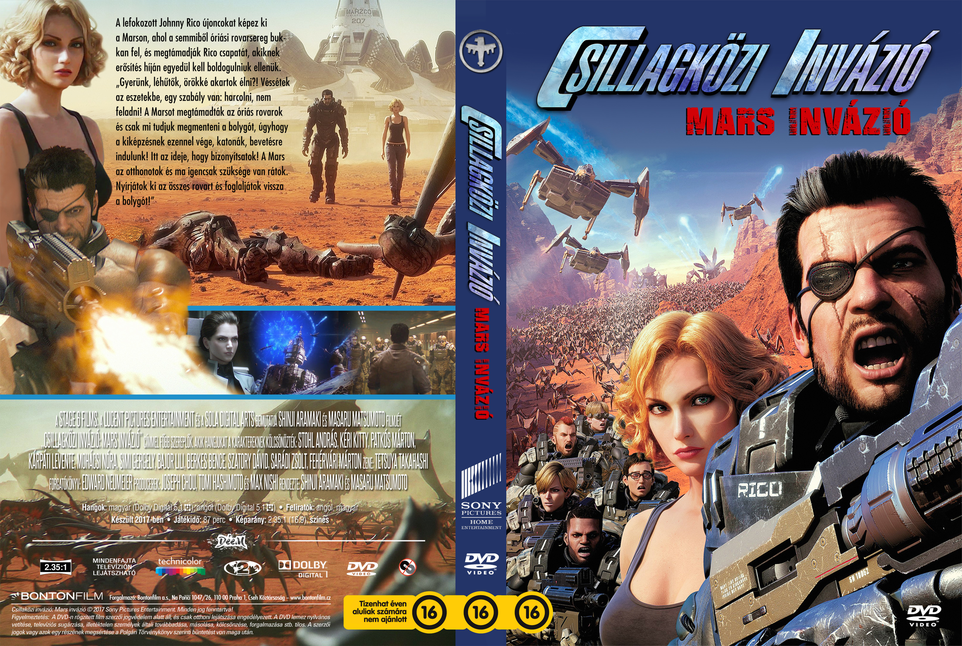 Coversclub Magyar Blu Ray Dvd Boritok Es Cd Boritok Klubja Csillagkozi Invazio Mars Invazio Deem