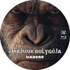 A majmok bolygója (trilógia) DVD borító CD3 label Letöltése