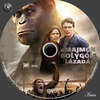 A majmok bolygója - Lázadás (2011) (aniva) DVD borító CD1 label Letöltése